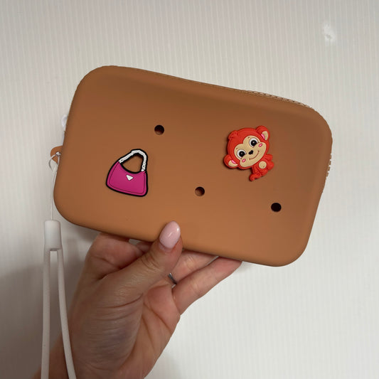 Petite pochette marron