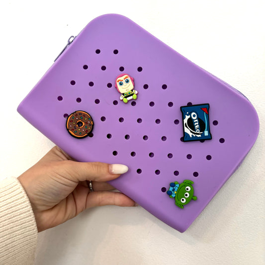 Pochette violette (sans charm)
