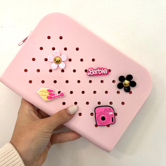 Pochette rose (sans charm)