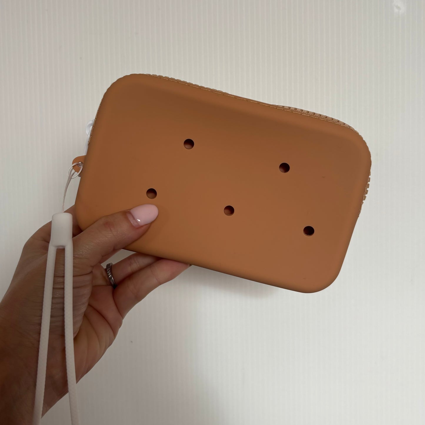 Petite pochette marron